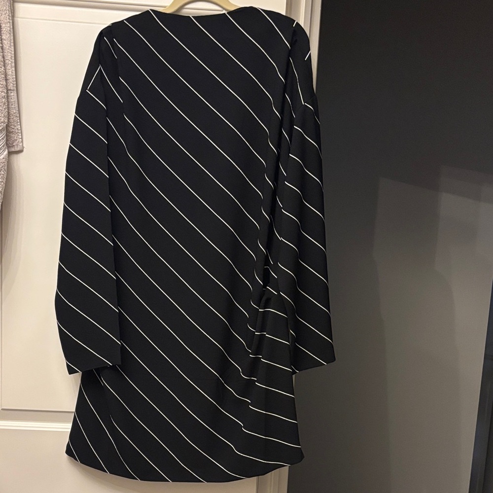 Striped Black Dress from H&M